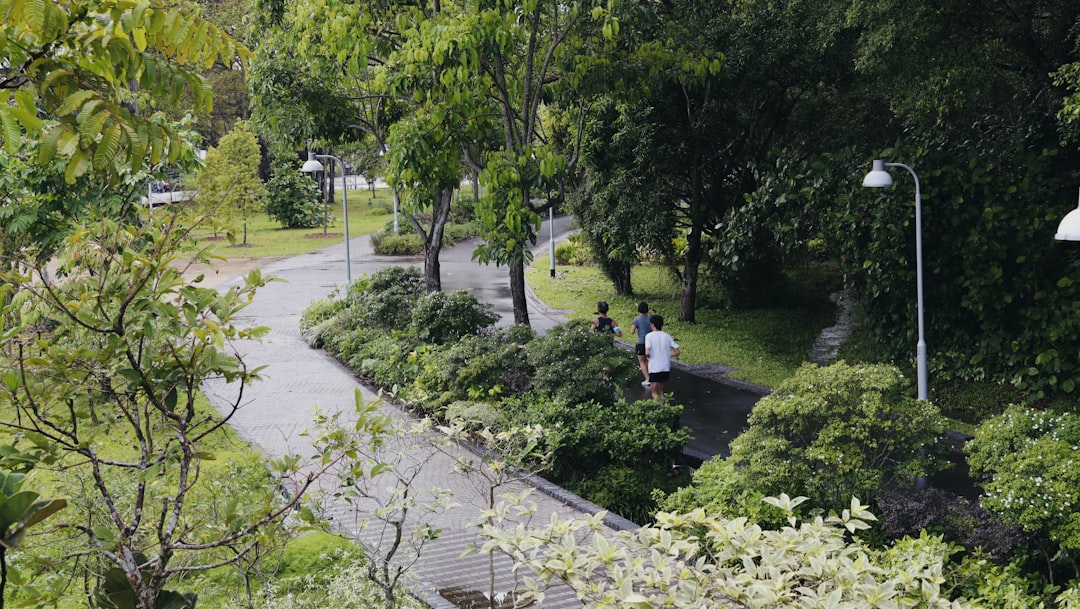 A person sitting on a bench — showing up, even when it's hard.