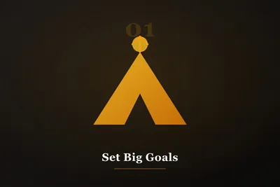 Chapter 1 illustration: Set Big Goals