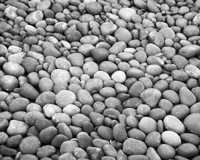 Zen rock garden stones