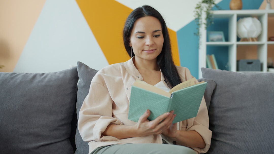 A person reading — the quiet power of repetition.